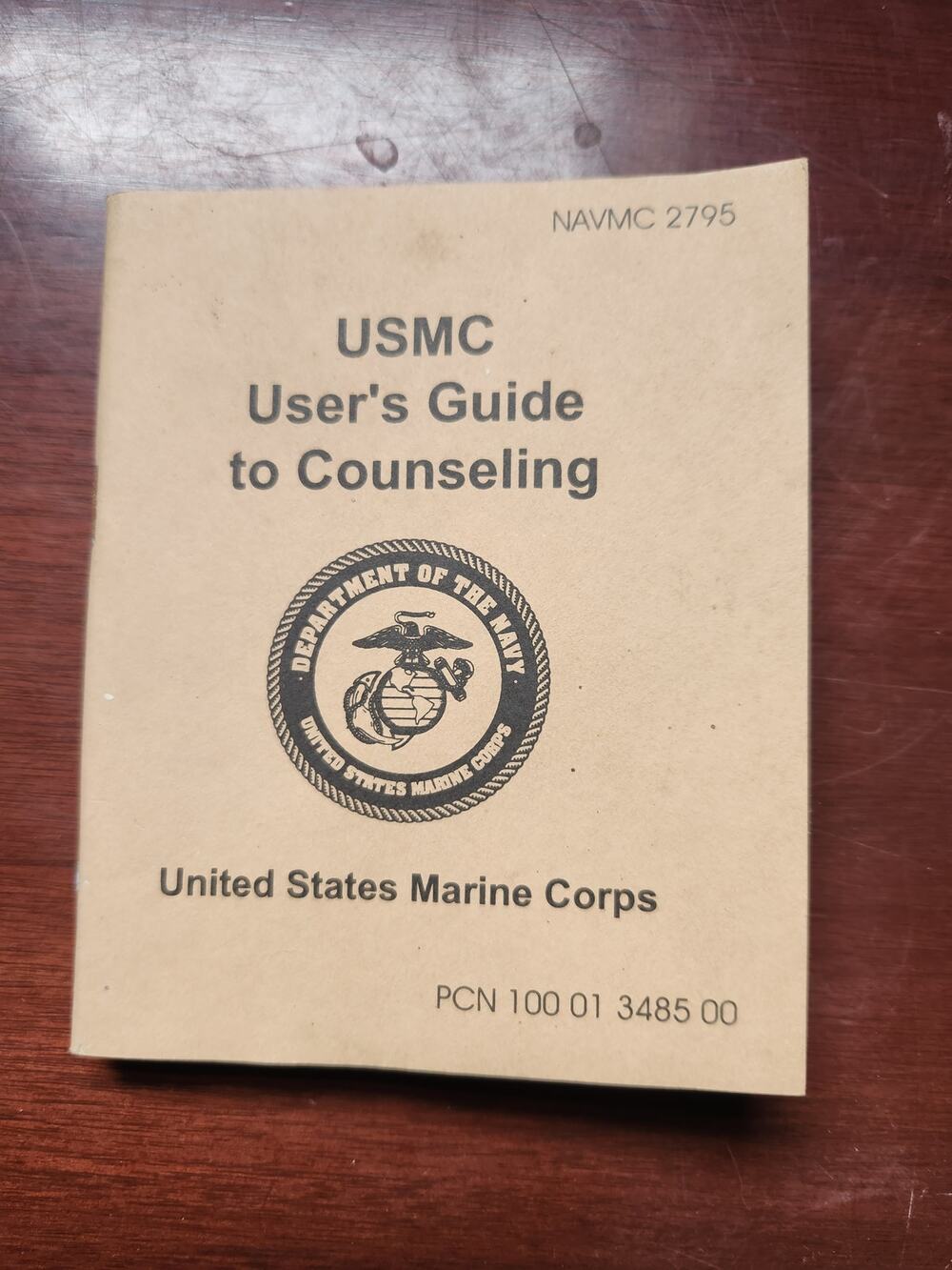 NAVMC 2795 USMC User's Guide to Counseling Marine Corps Manual 1986